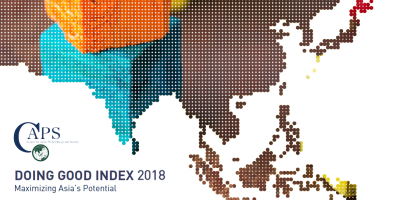 Doing Good Index2018 앞표지 입니다.