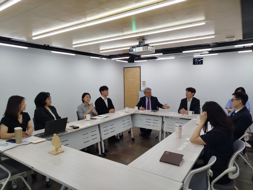 회계법인 더함의 기부 전달식