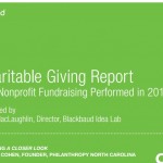 기부 리포트 - 2013 미국 비영리기관 기부실적
